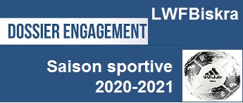 Dossier d’engagement saison 2020-2021