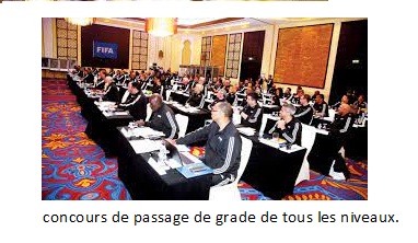 les concours de passage de grade de tous les niveaux