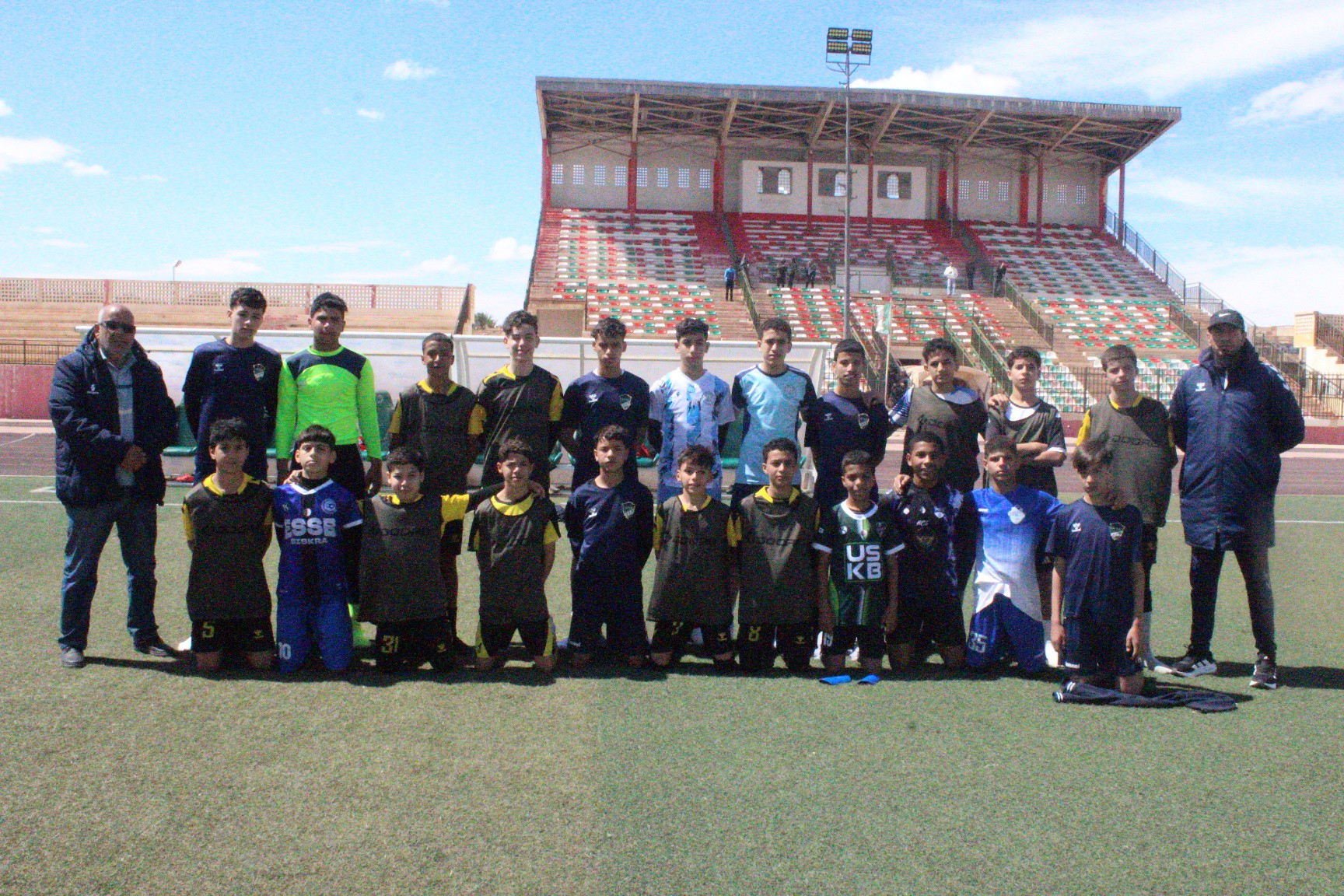 تجمع المنتخب الولائي فئة اقل من 12 سنة