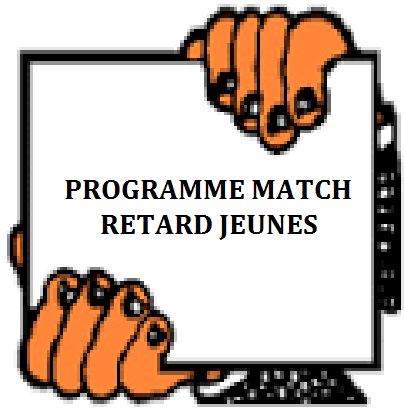programmation match retard jeunes